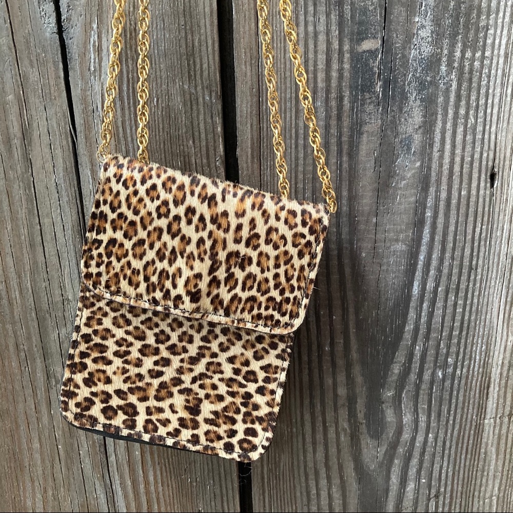 St. Maarten Dallas Leopard Mini Crossbody